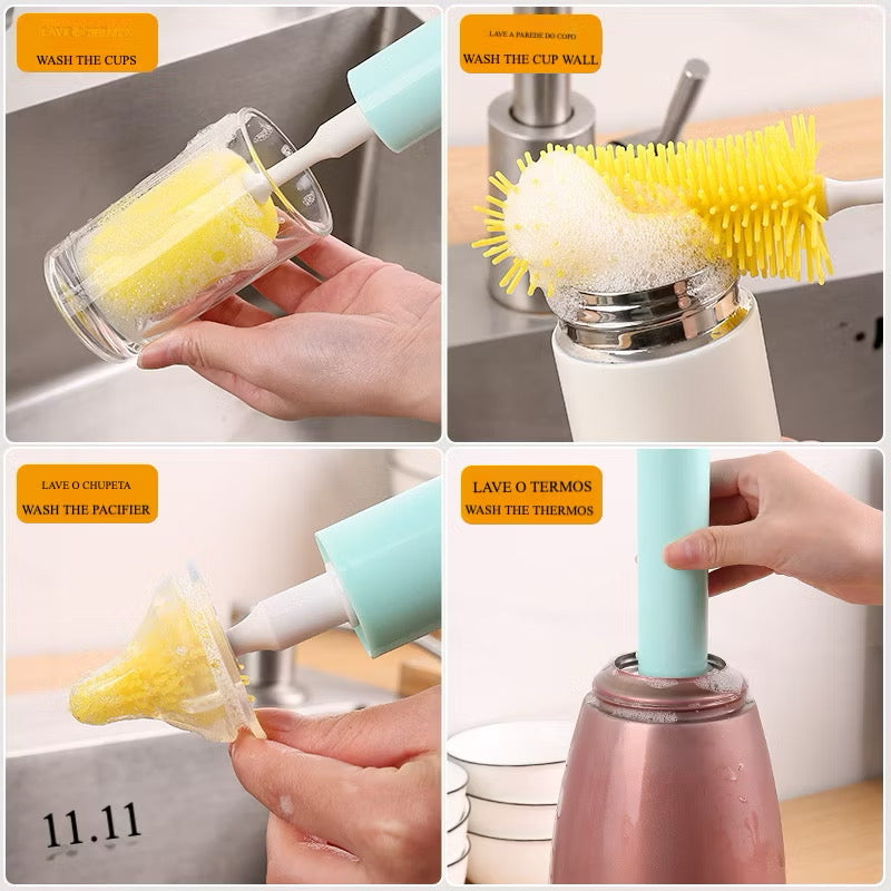 Escova Elétrica de Silicone