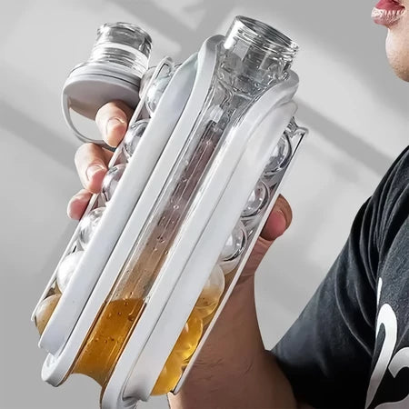 Garrafa Squeeze com Forma de Gelo