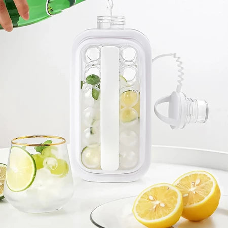 Garrafa Squeeze com Forma de Gelo