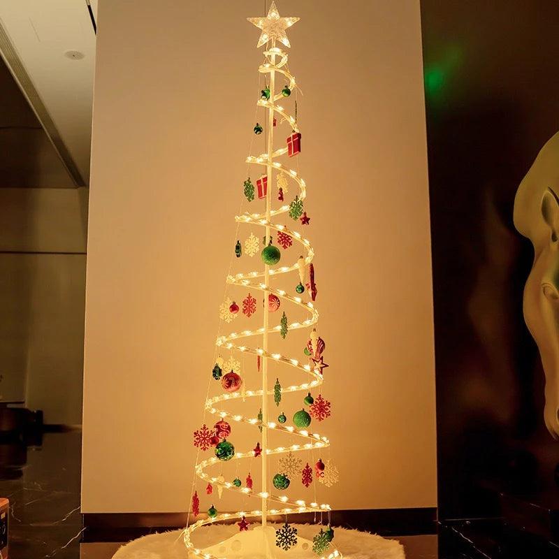 Árvore de Natal Espiral LED