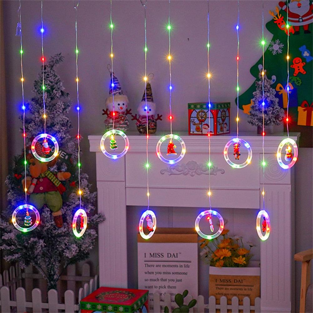 Cortina Led de Natal