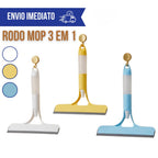 Rodo Mágico 3 em 1 (Spray, Limpa e Seca)