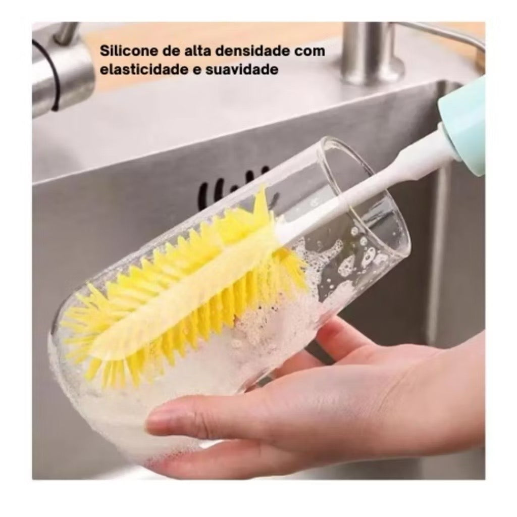 Escova Elétrica de Silicone