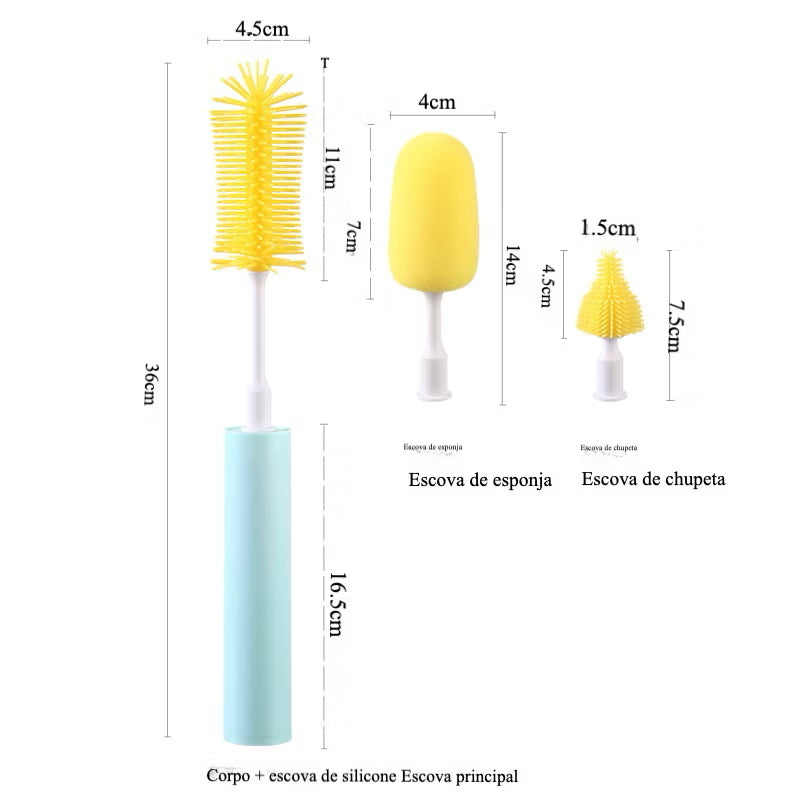 Escova Elétrica de Silicone