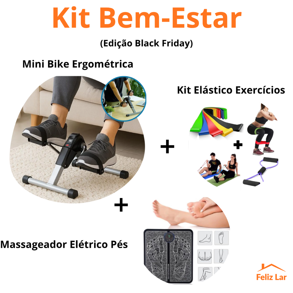 Kit Bem-Estar Feliz Lar (Edição Black Friday)