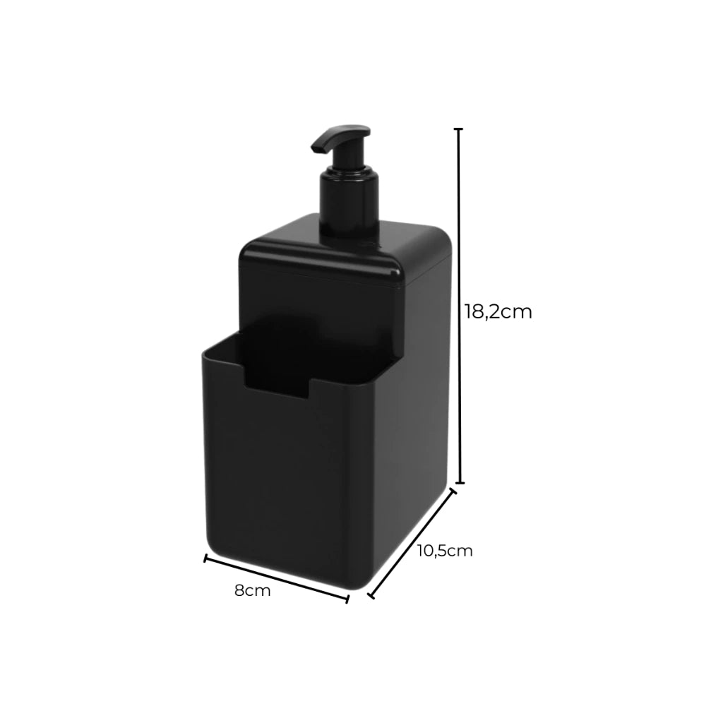 Dispenser de Detergente + Porta Esponja