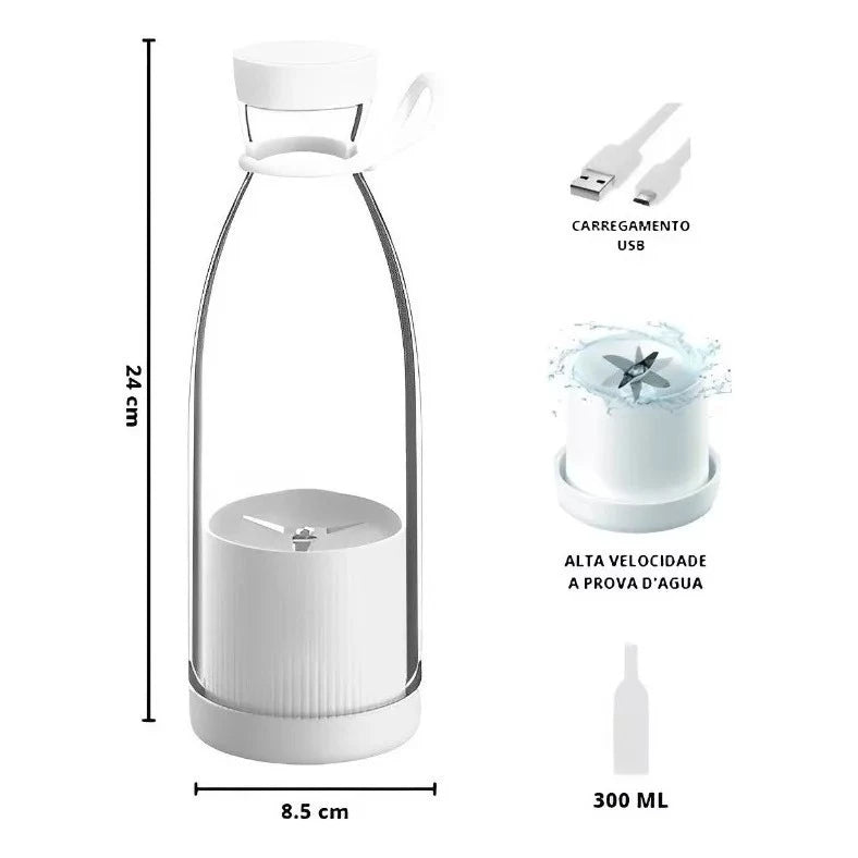 Mini Liquidificador Portátil