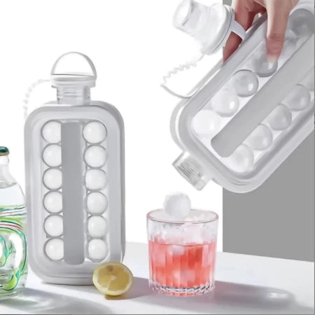 Garrafa Squeeze com Forma de Gelo