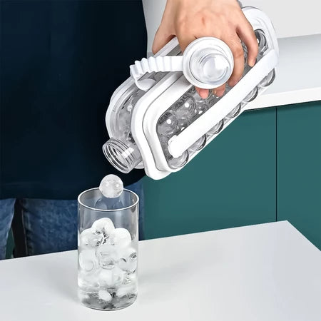 Garrafa Squeeze com Forma de Gelo