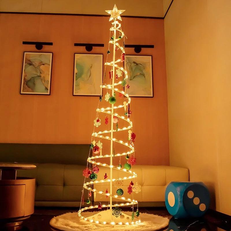 Árvore de Natal Espiral LED