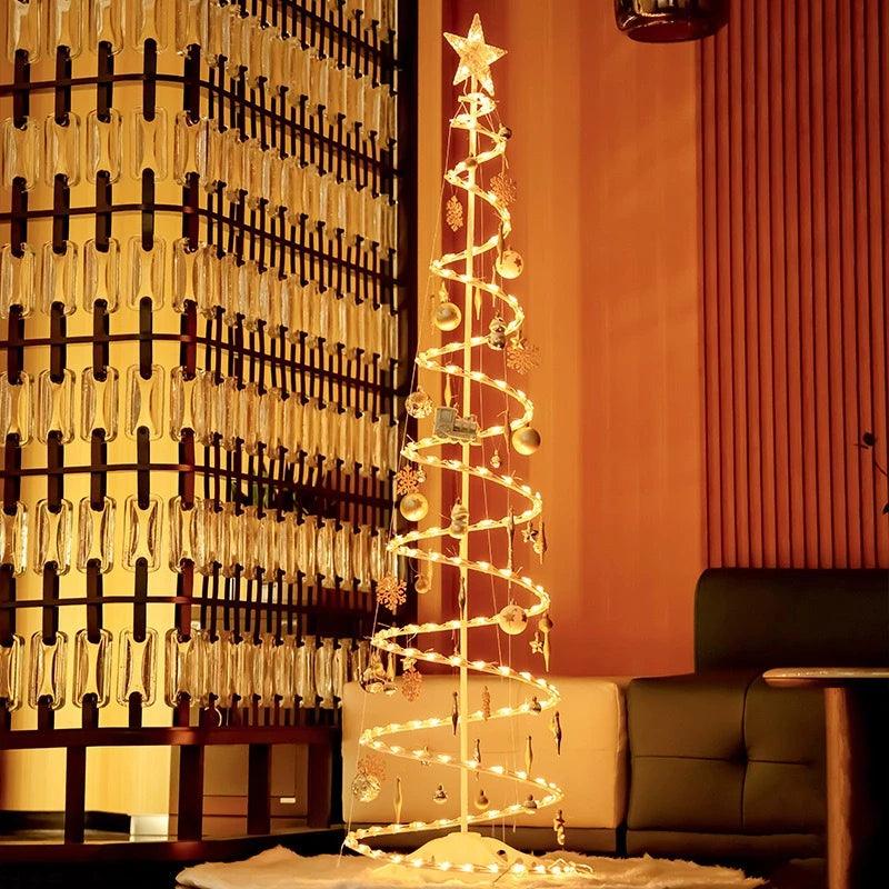 Árvore de Natal Espiral LED