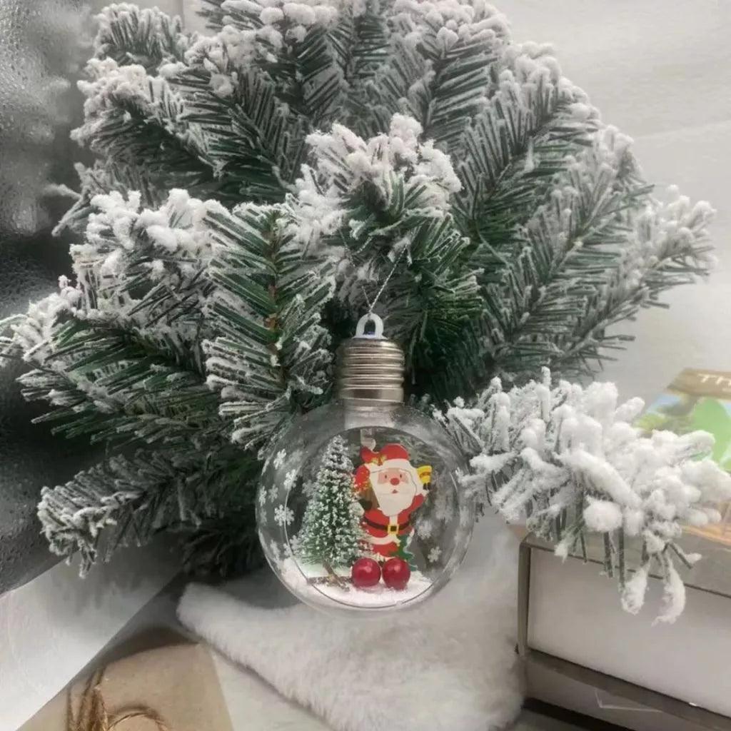 Enfeite de Árvore Kit 6 Bolas