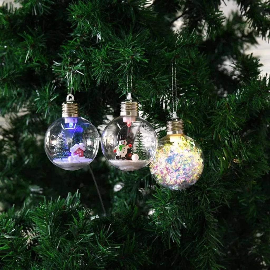 Enfeite de Árvore Kit 6 Bolas