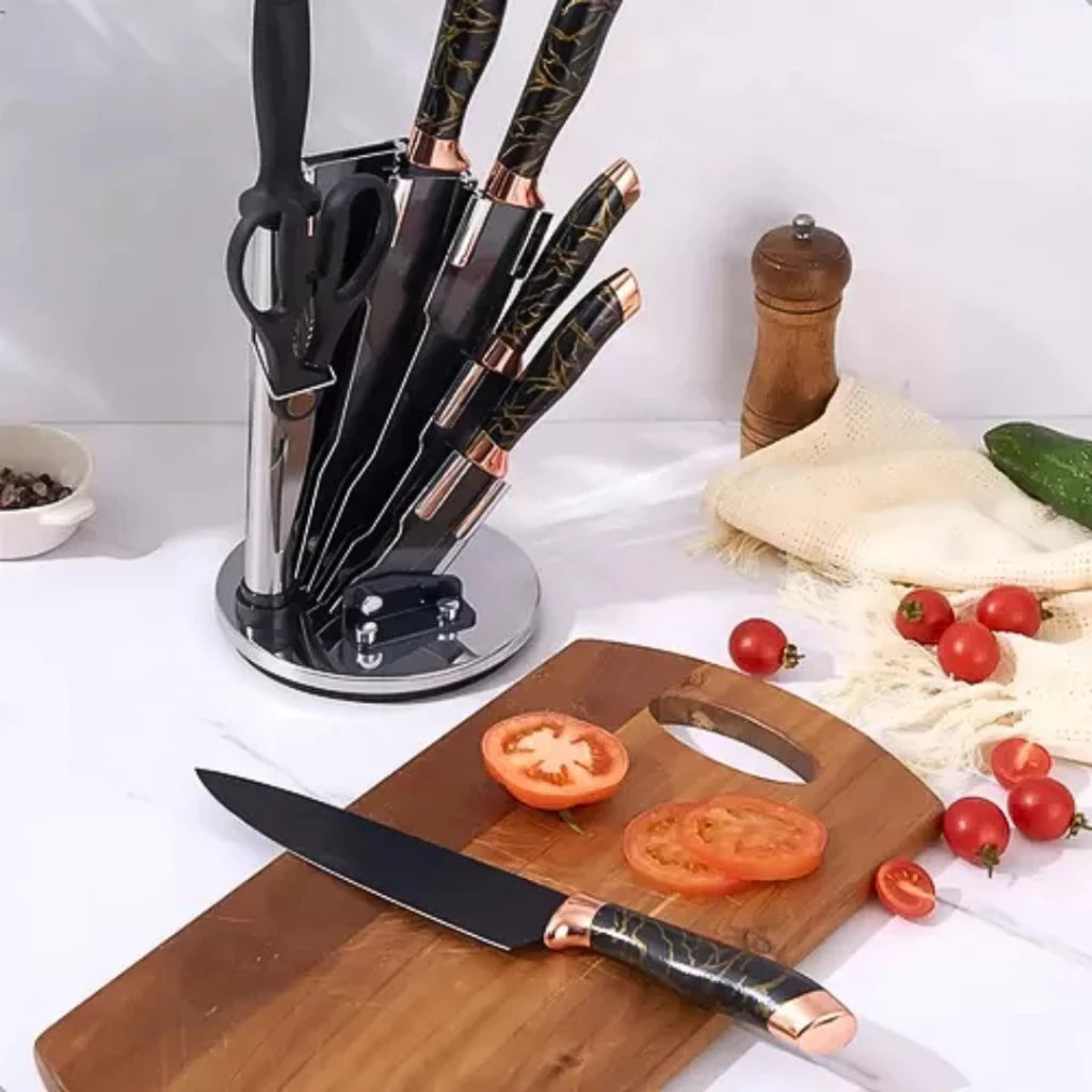 Conjunto Cozinha de 8 Peças + Suporte