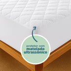 Protetor de Colchão Impermeável Premium (Compre 1 Leve 2)