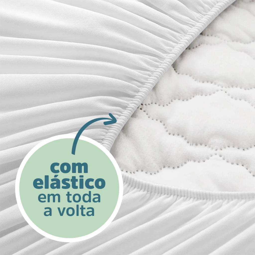 Protetor de Colchão Impermeável Premium (Compre 1 Leve 2)