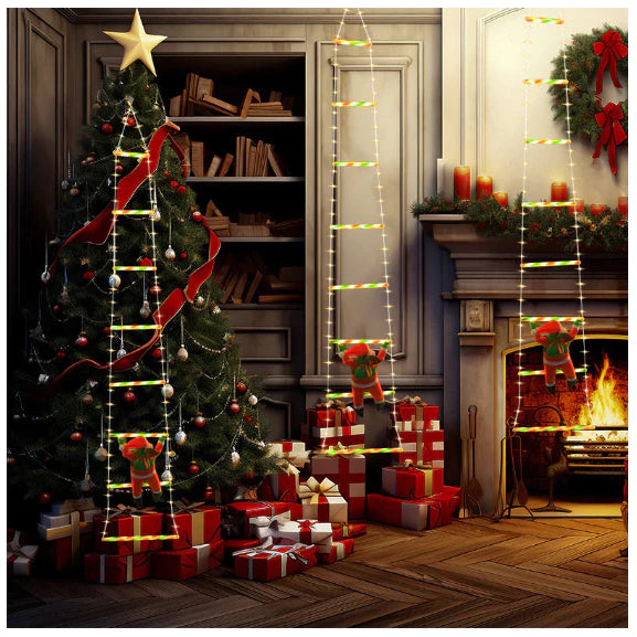 Decoração Noel na Escada + BRINDE