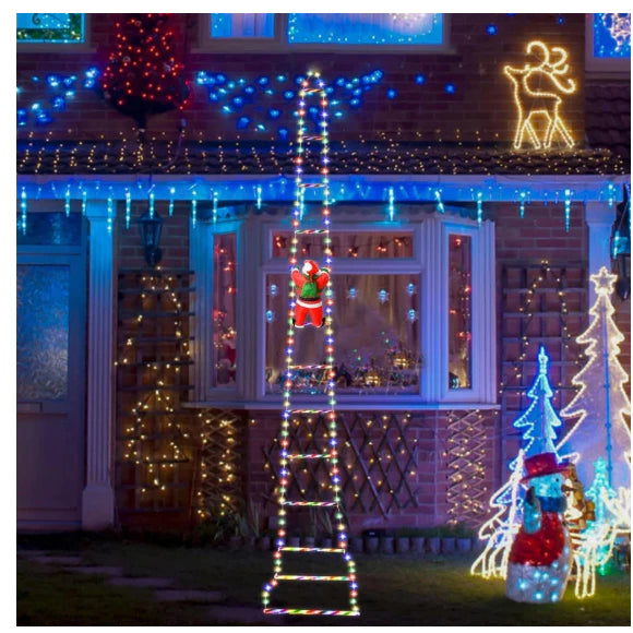 Decoração Noel na Escada + BRINDE