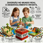 Kit 180 Bloco Magnéticos (Brinquedo Educativo)