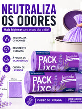 Saco de Lixo Lavanda ( 40 sacos)