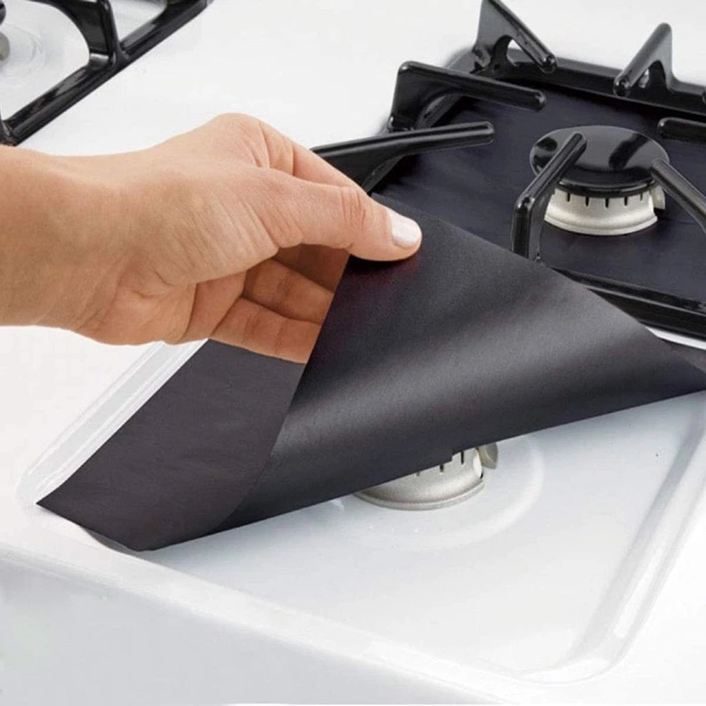 Kit 4 Protetores Reutilizáveis para Fogão