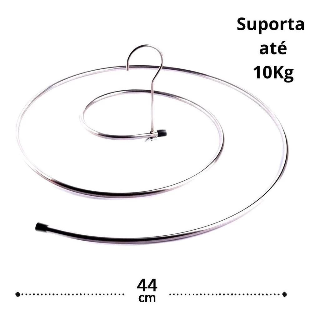 Varal Espiral Inox