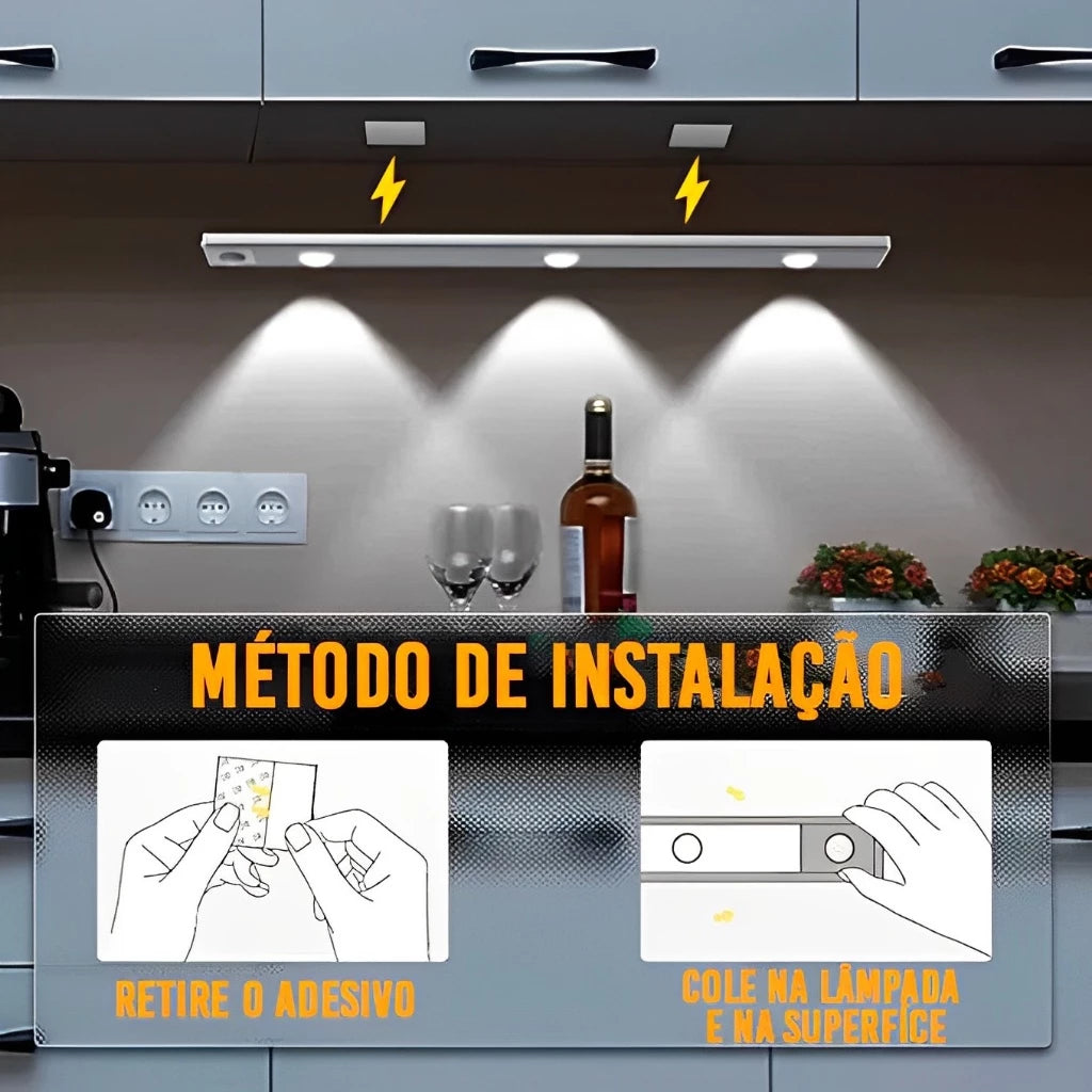 Lâmpada Led com Sensor
