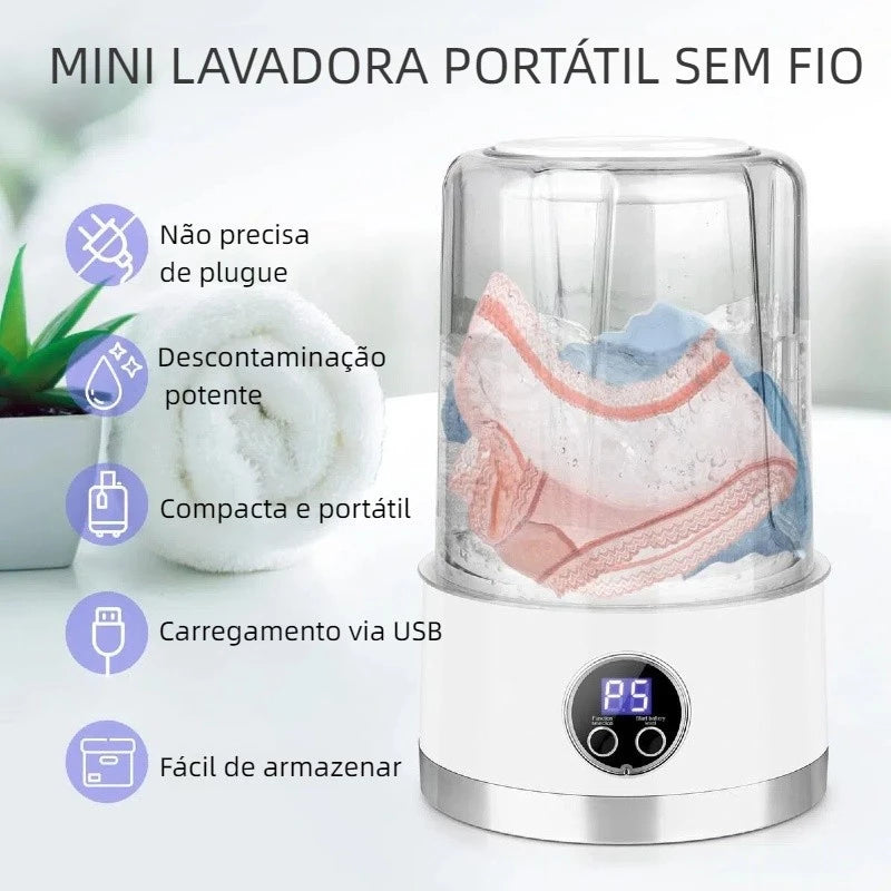 Mini Máquina de Lavar