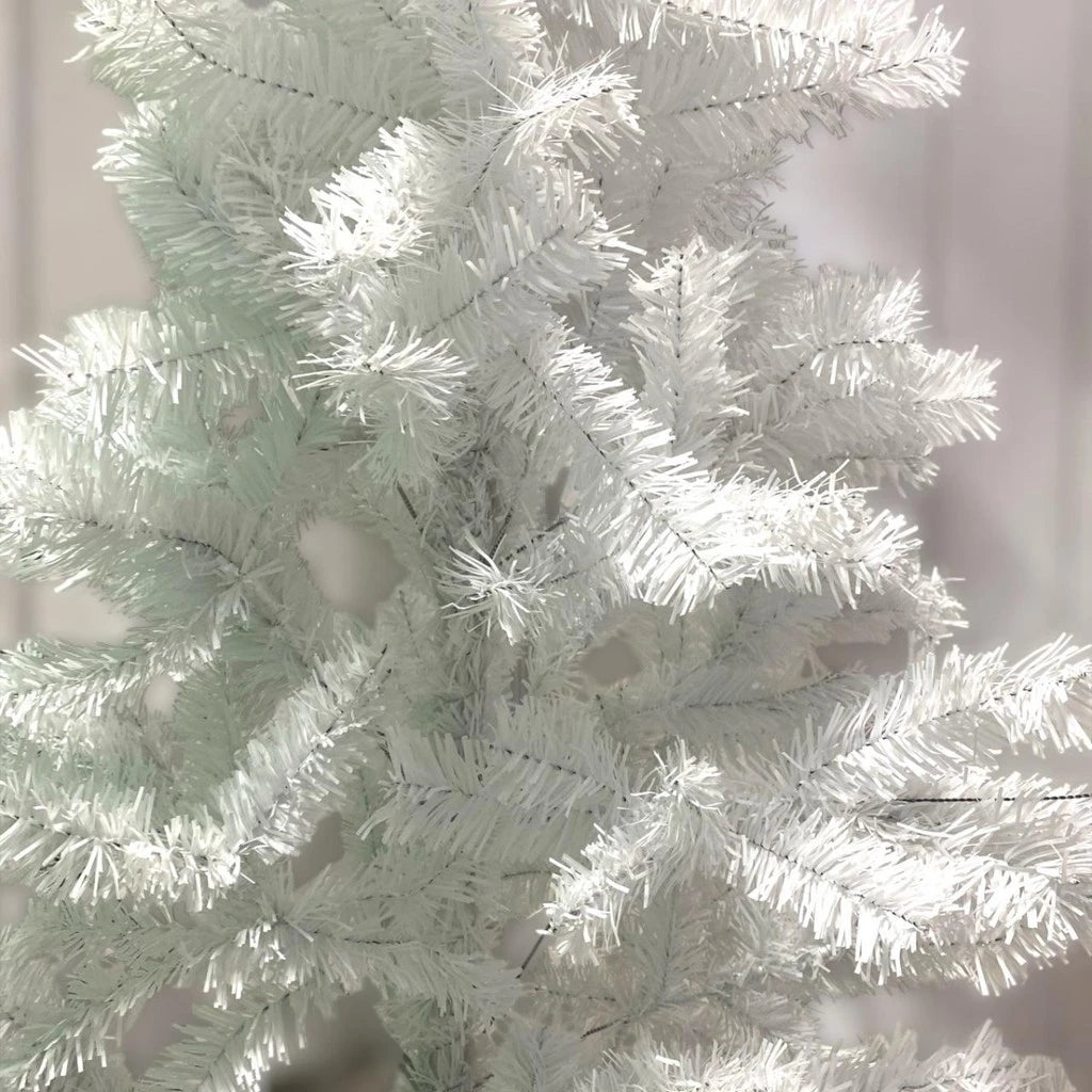 Árvore de Natal Branca (Pisca-Pisca Grátis)