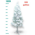 Árvore de Natal Branca (Pisca-Pisca Grátis)