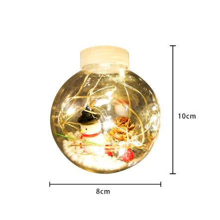 Cascata de Esferas Natalina 3D + BRINDE