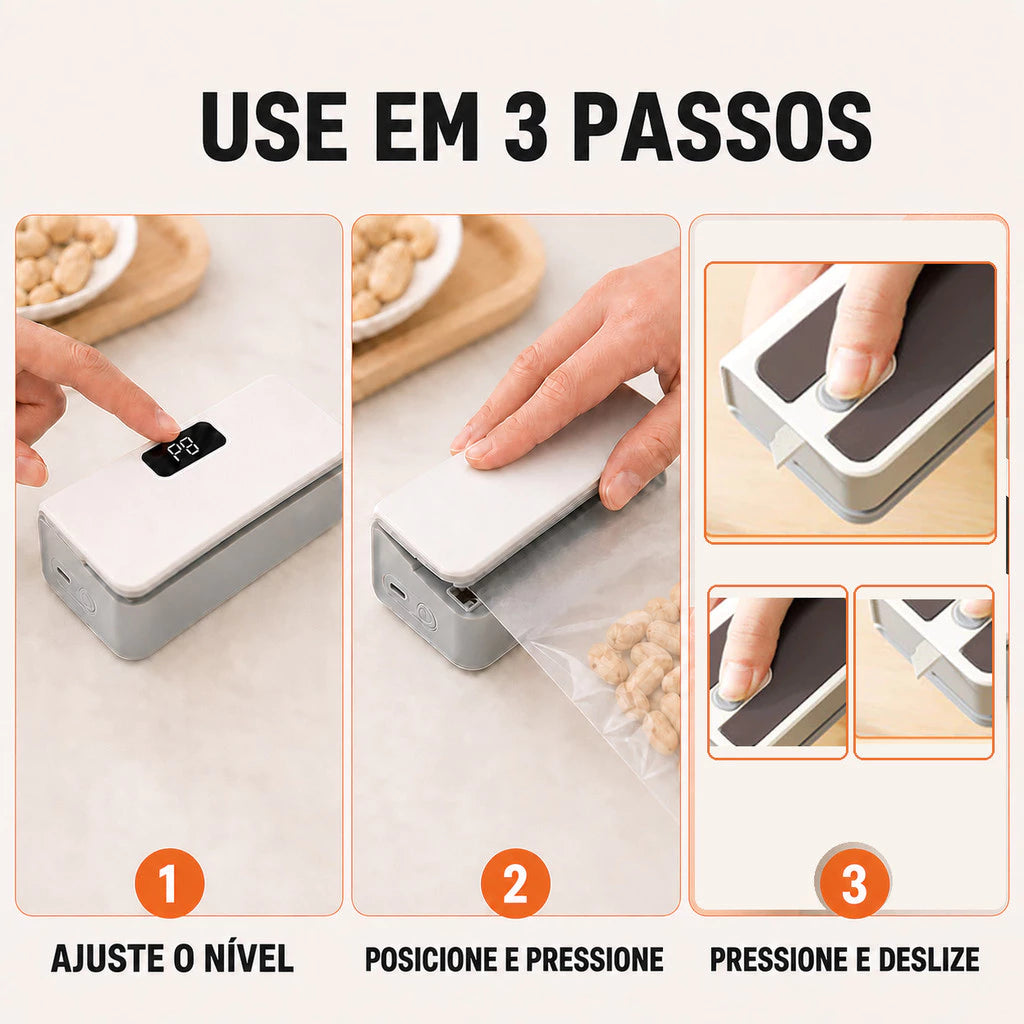 Selador de Embalagens 2 em 1