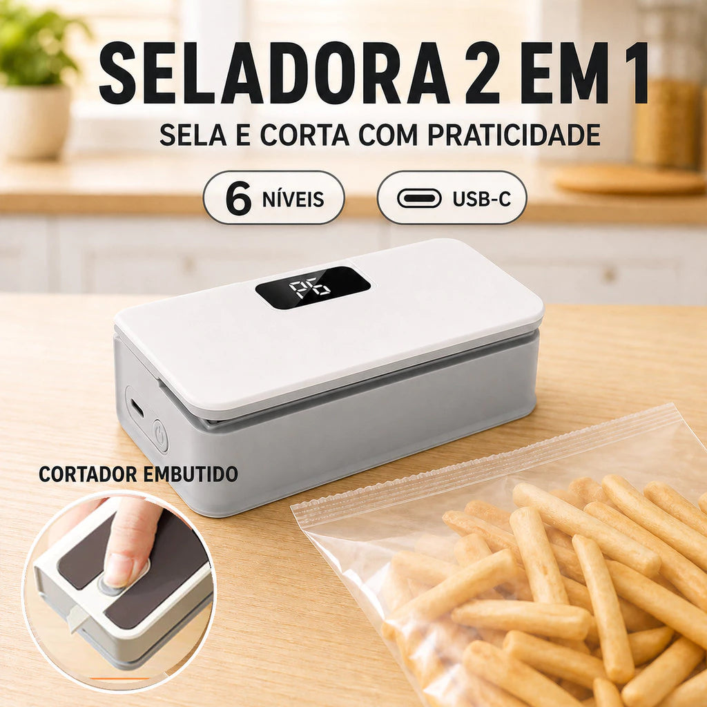 Selador de Embalagens 2 em 1