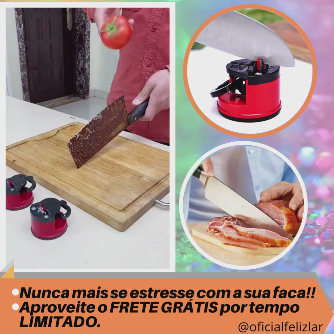Amolador de Facas Portátil