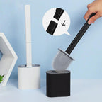 Escova de Silicone com Suporte para Vaso Sanitário