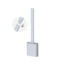 Carregar imagem no visualizador da galeria, Escova de Silicone com Suporte para Vaso Sanitário

