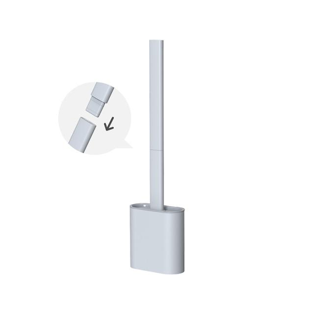 Escova de Silicone com Suporte para Vaso Sanitário