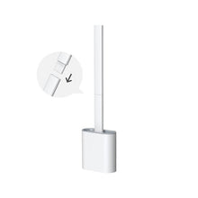 Carregar imagem no visualizador da galeria, Escova de Silicone com Suporte para Vaso Sanitário
