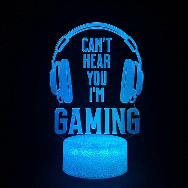 Luminária Gamer