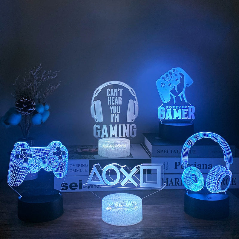 Luminária Gamer